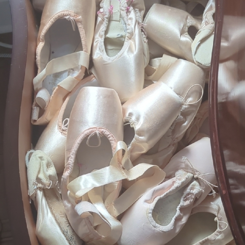 5 Pairs Dead Ballet Pointe Shoes